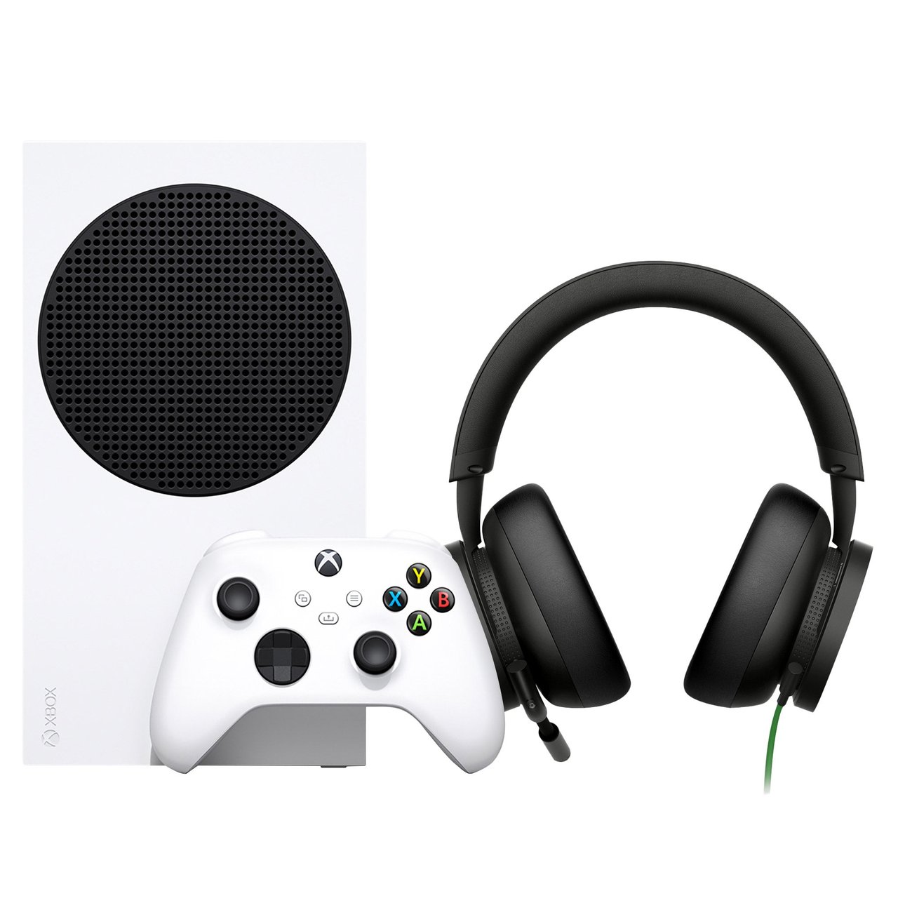 Xbox Series S All-Digital Console & Stereo Headset Bundle - Image 1