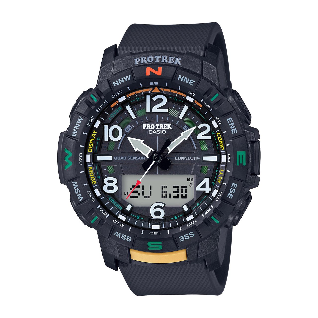 Casio ProTrek 100M Quad Sensor Auto LED Men's Watch