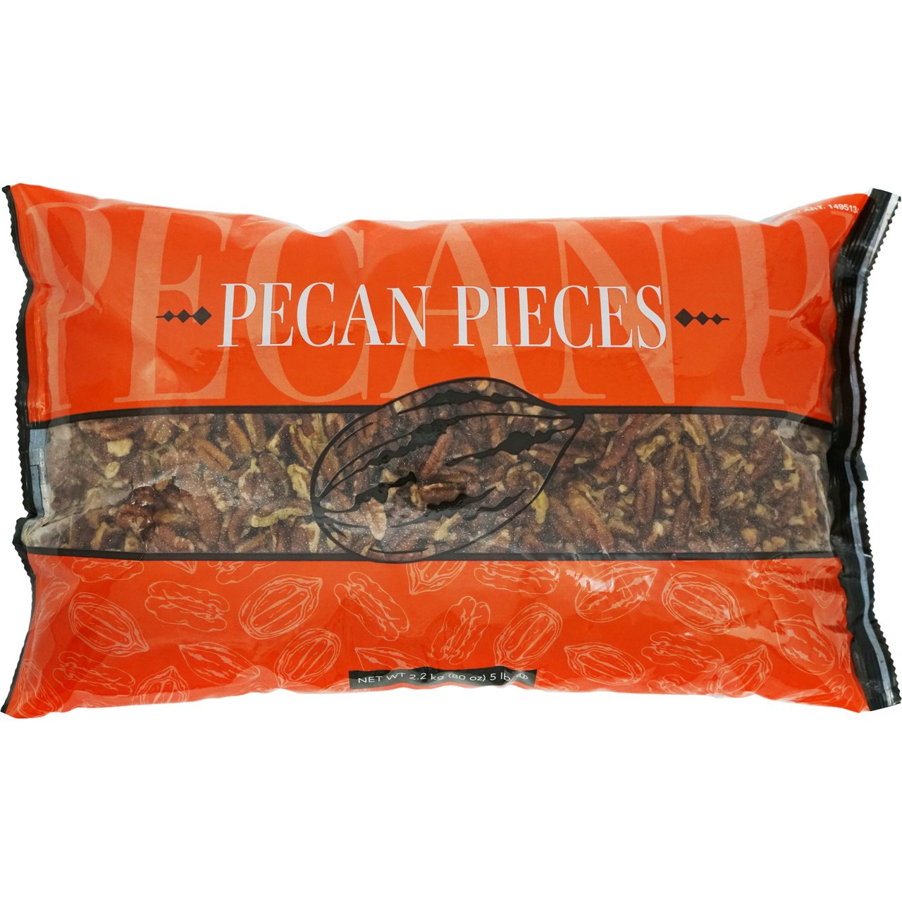 Pecan Pieces 5 lb - Image 1