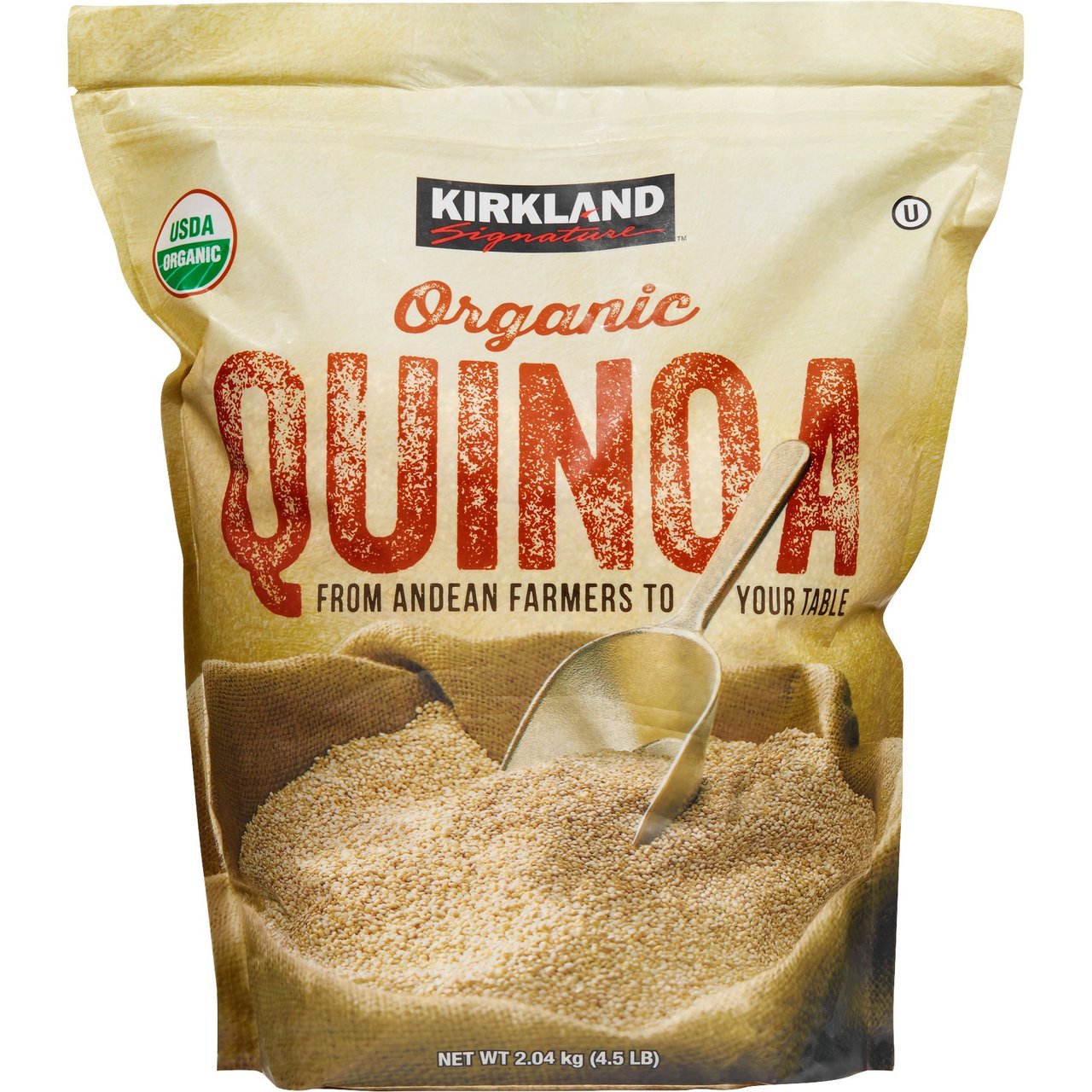 Kirkland Signature Organic Quinoa 4.5 lbs - Image 1