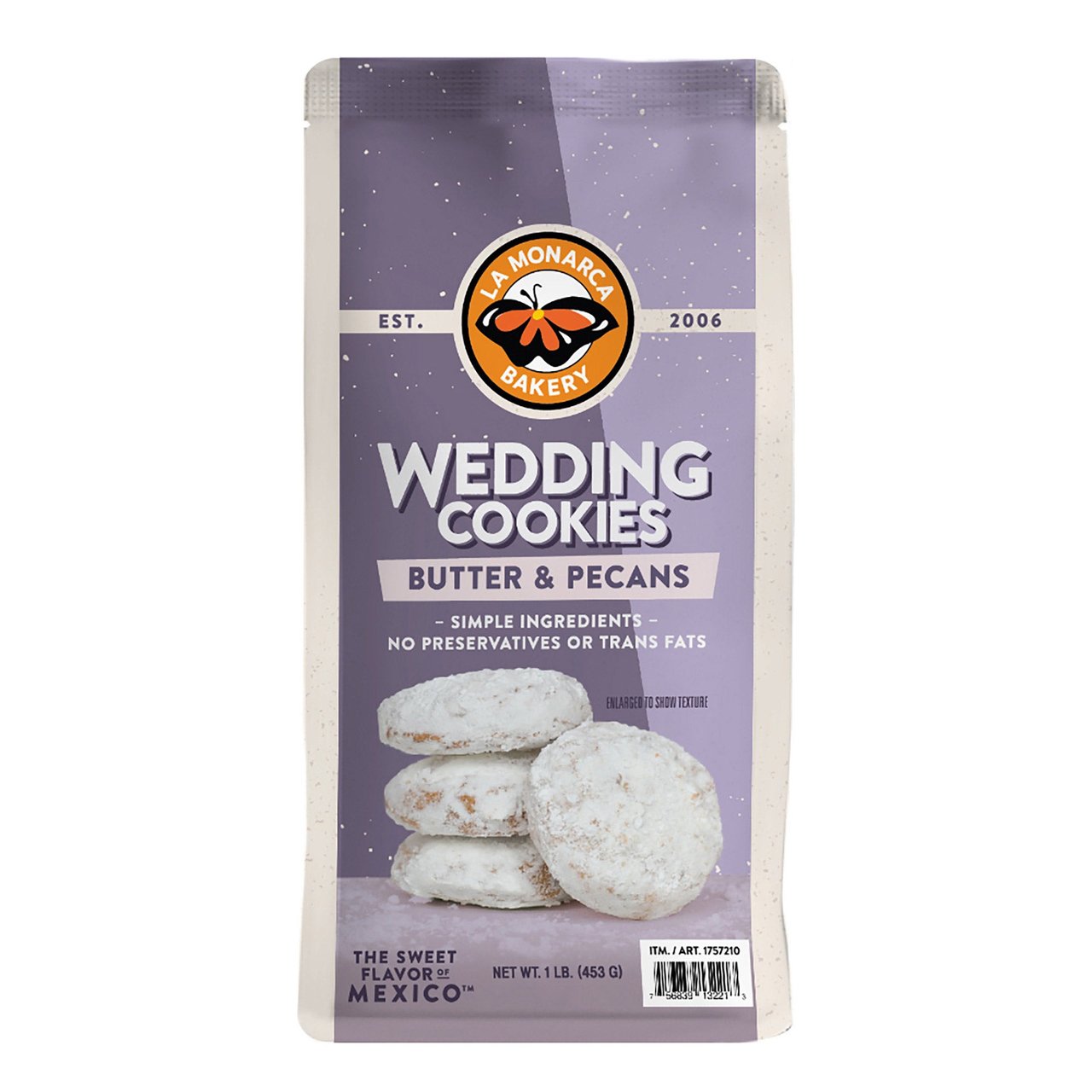 La Monarca Bakery Wedding Cookies 16 oz - Image 1