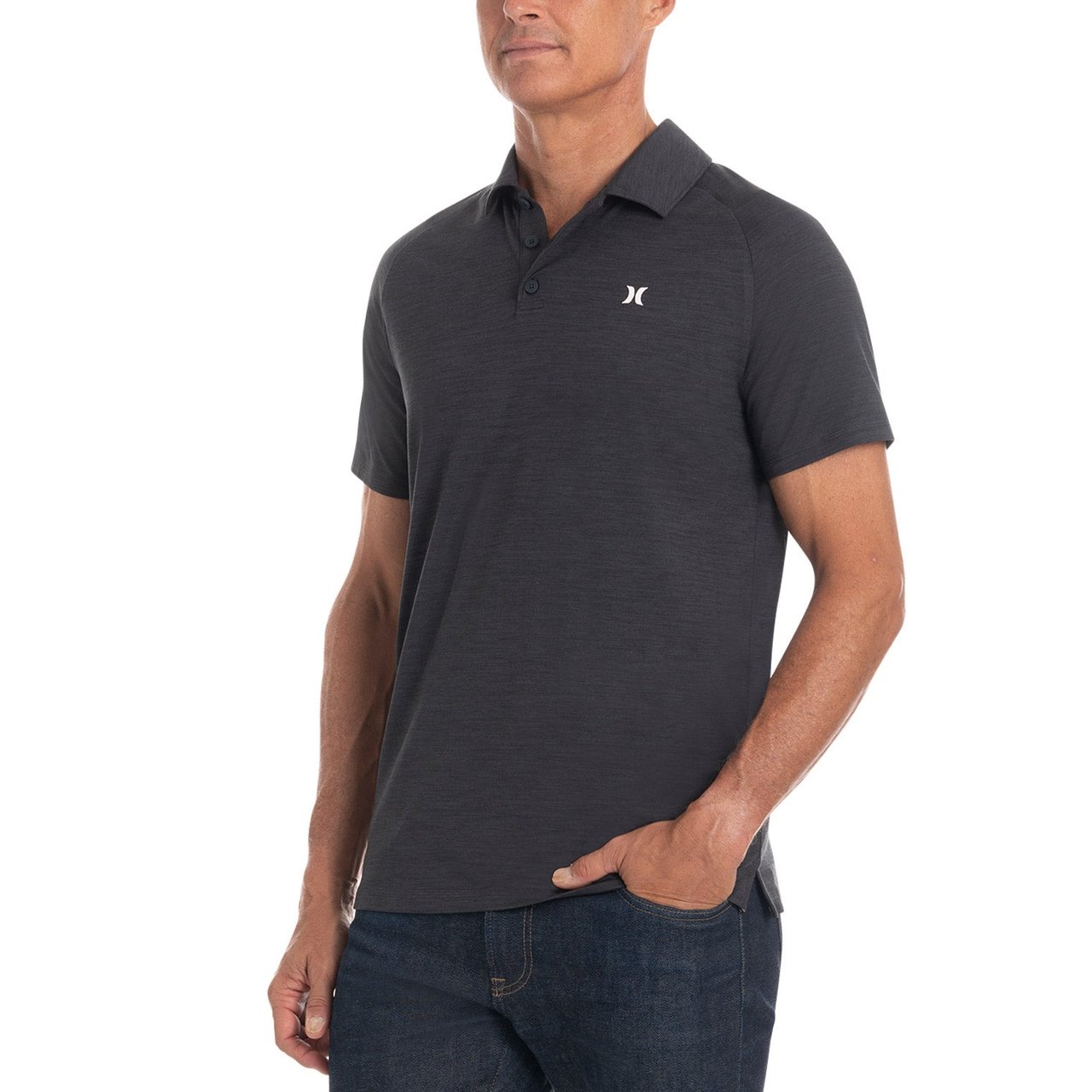 Hurley Men's Short Sleeve Performance Polo - Image 1