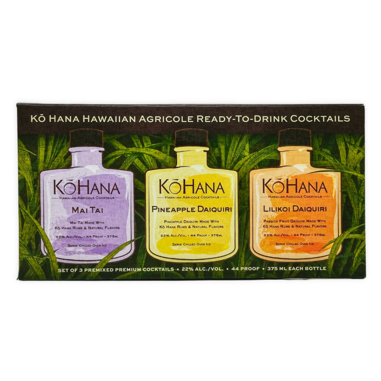 KōHana Assorted Cocktail Hawaii 3/375ML - Image 1