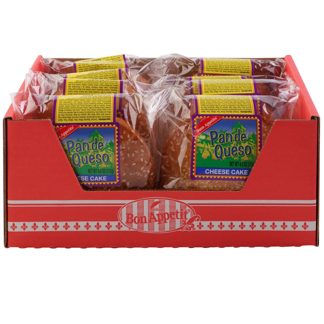 Bon Appétit Pan de Queso Cheese Cakes, 4 oz, 8-Count