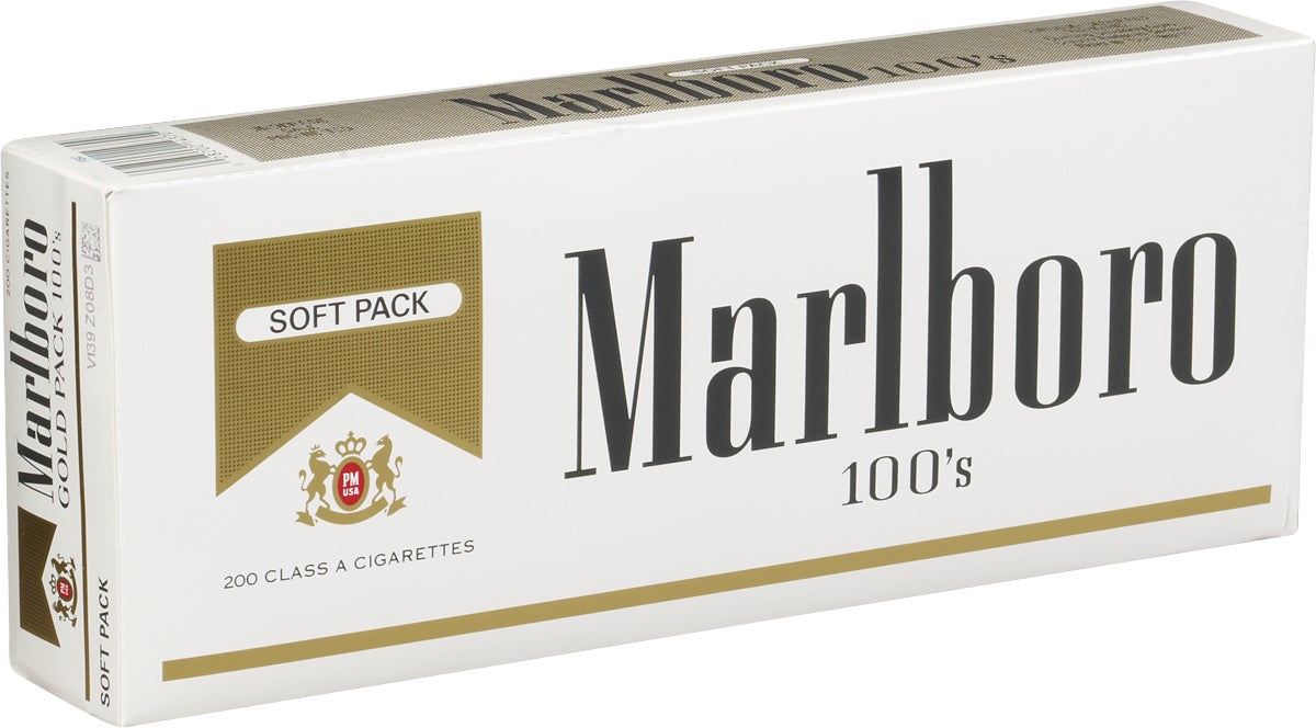 Marlboro Gold 100's Soft Pack
