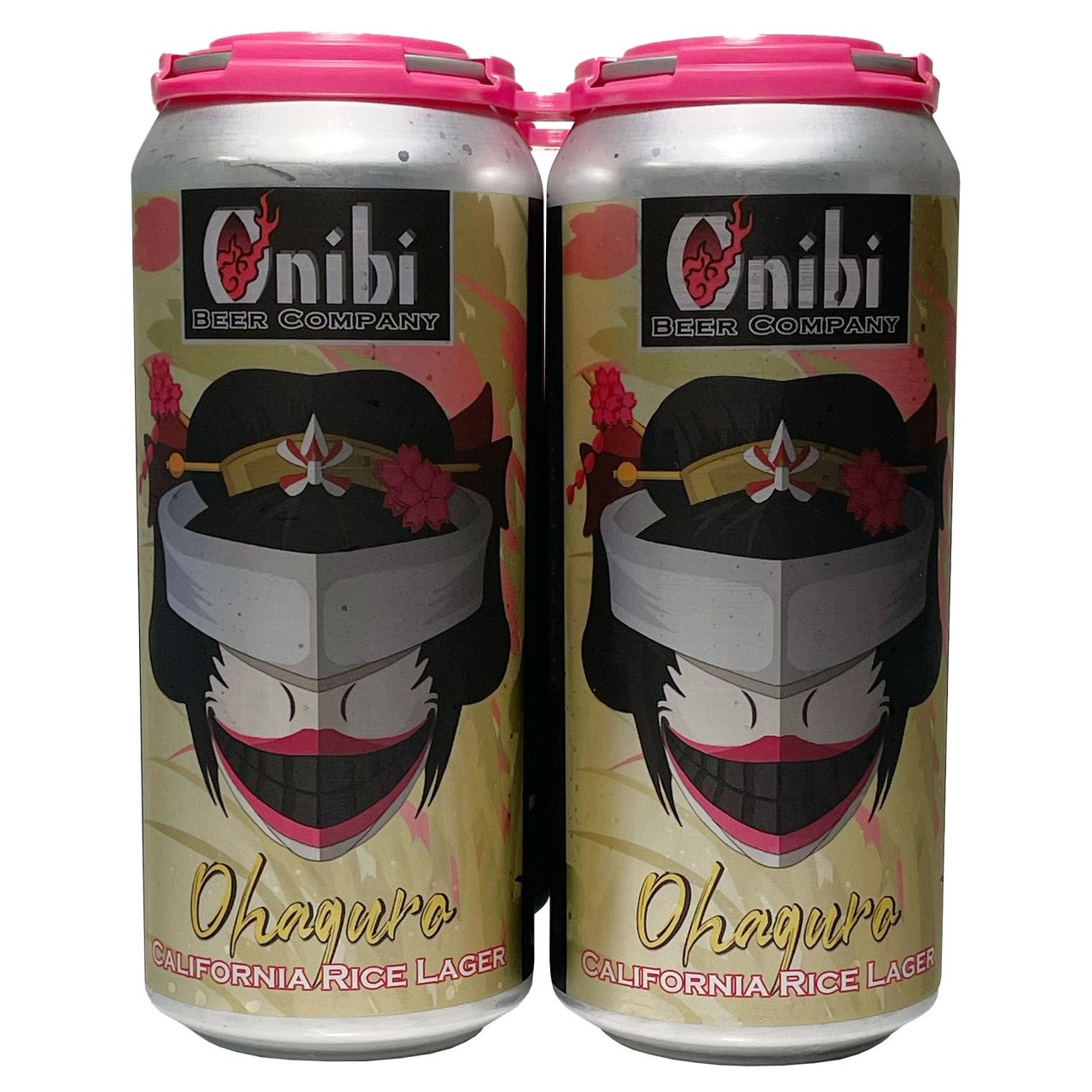 Onibi Beer Company Ohaguro California Rice Lager, 4/16 oz