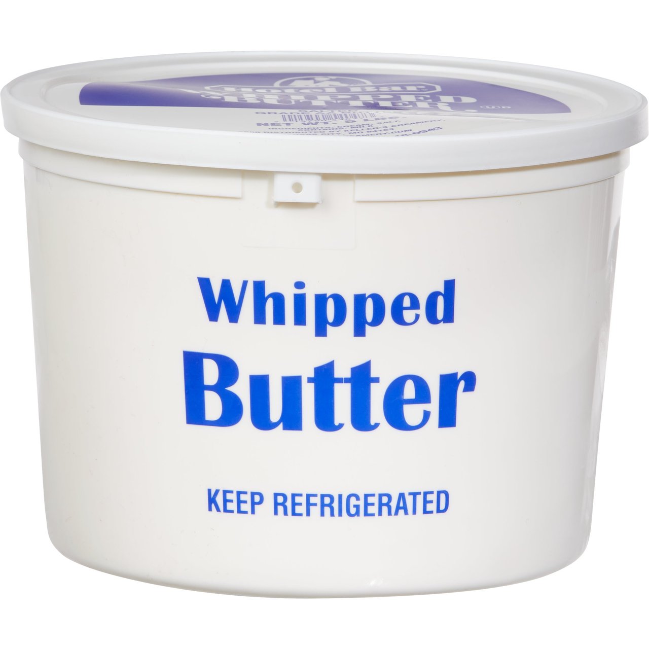 Hotel Bar Whipped Salted Butter, 5 lbs