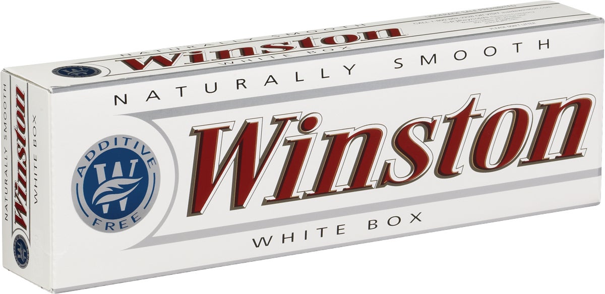 Winston White King Box Cigarettes