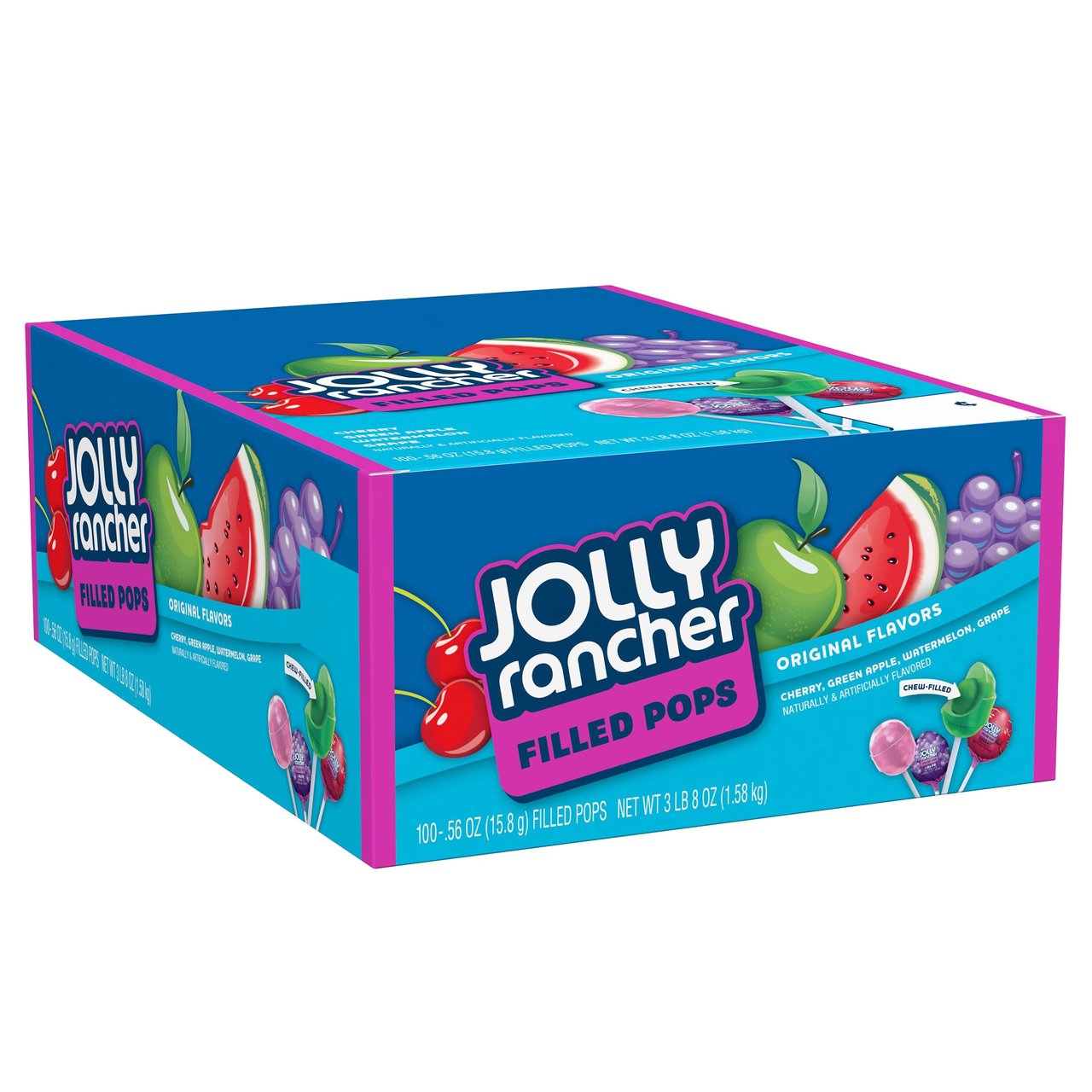 Jolly Rancher Fruit Chew Lollipops, 100 CT - Image 1