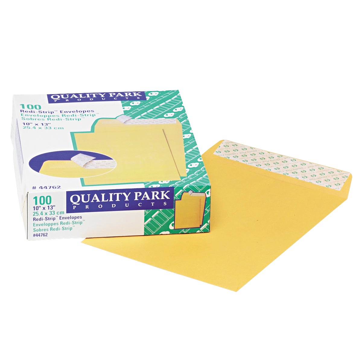 Quality Park 10x13 Redi-Strip Catalog Envelopes, 100/Box (QUA44762) - Image 1