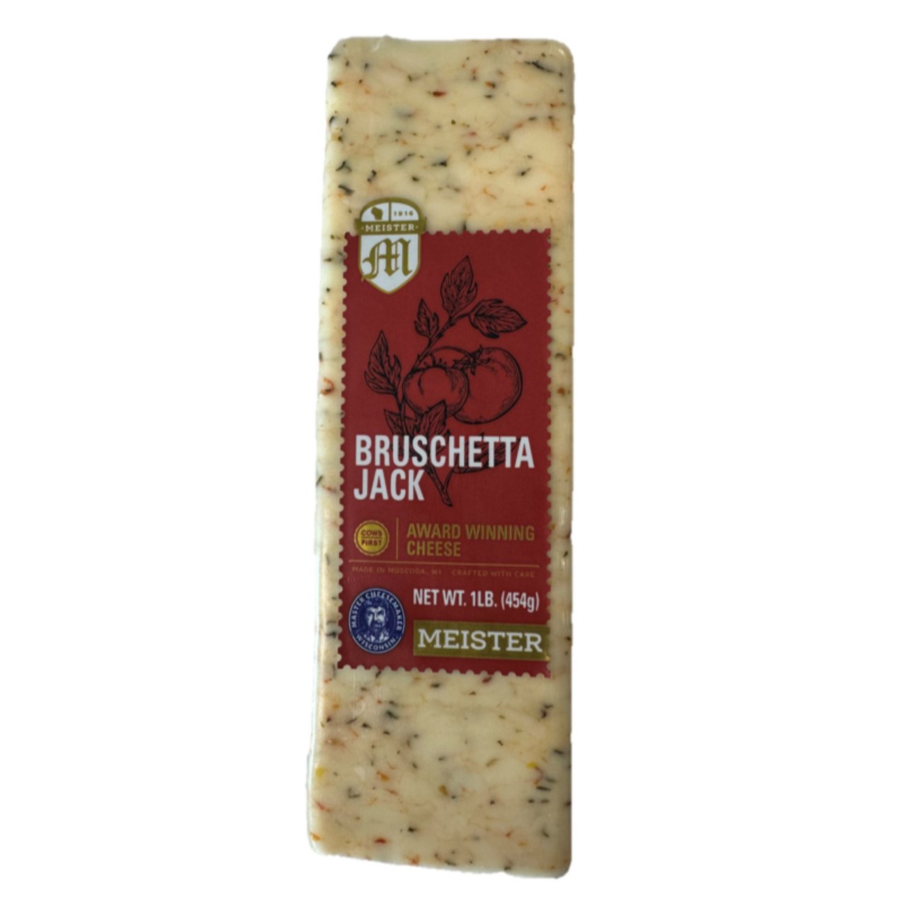 Meister Bruschetta Jack Cheese, 16 Ounce - Image 1