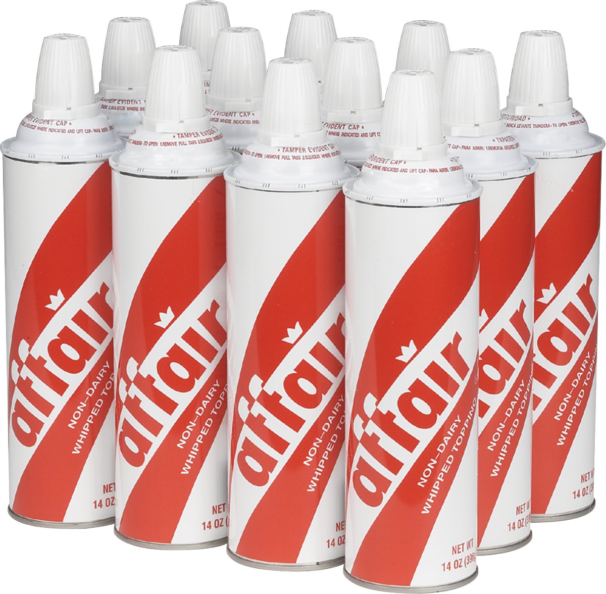Affair Non-Dairy Whipped Topping, 14 oz, 12 ct