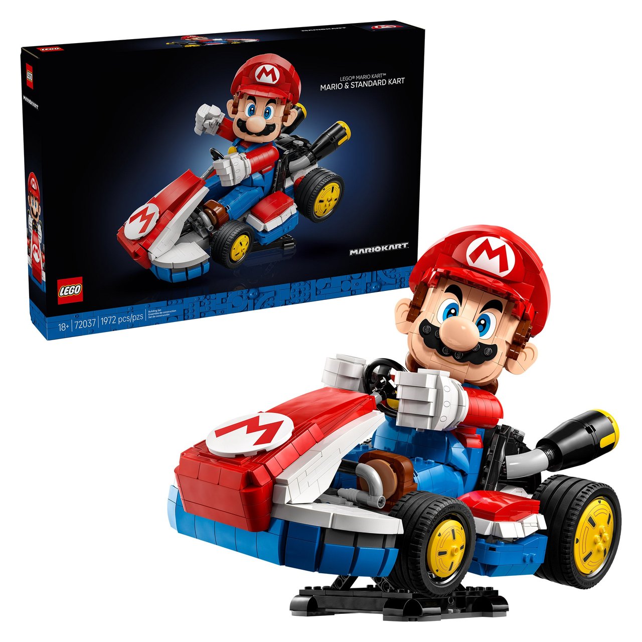 LEGO Mario Kart Mario & Standard Kart - Image 1