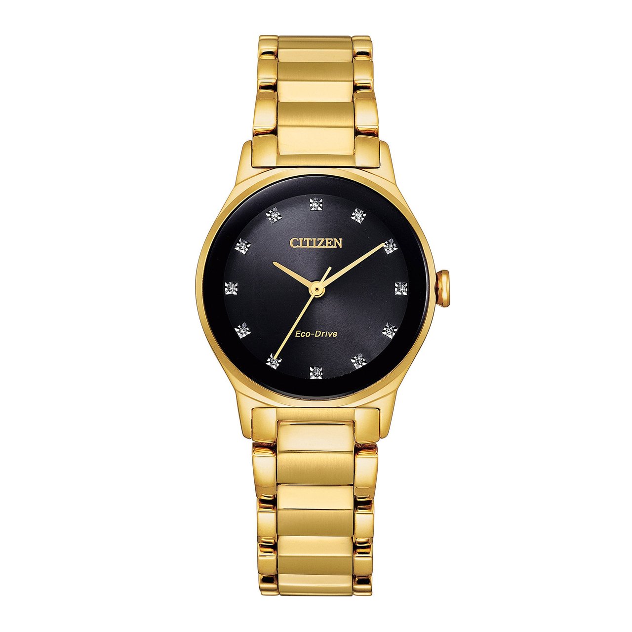 Citizen Eco-Drive Axiom Black Dial Ladies Quartz Watch - Image 1