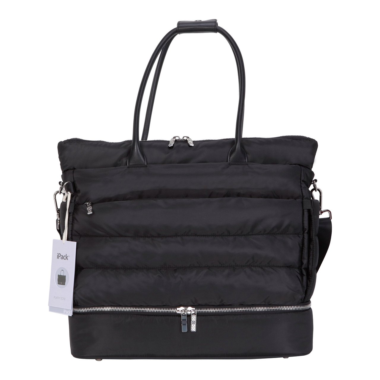 iPack Puffy Tote Black - Image 1
