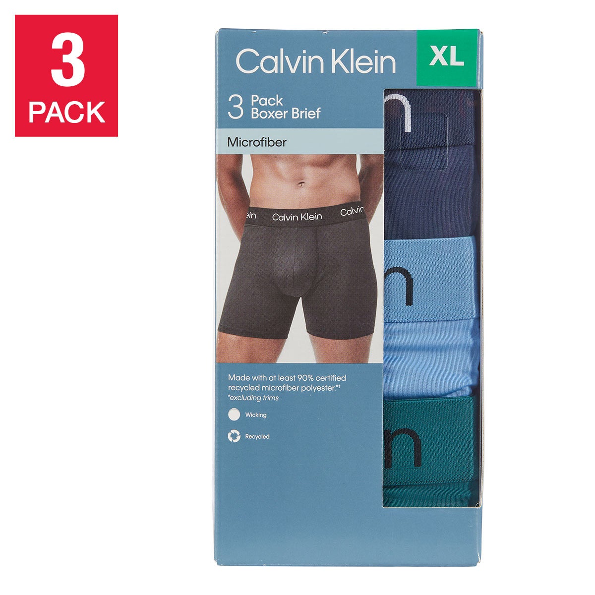 Calvin Klein Men's Boxer Brief 3-Pack - Image 1