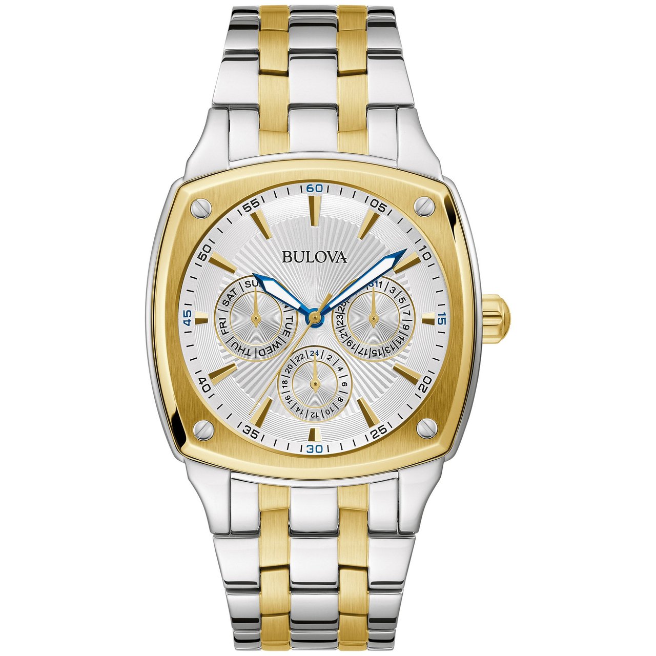 Bulova Classic Men's Two-Tone Stainless Steel Quartz Watch (98C142) - Image 1