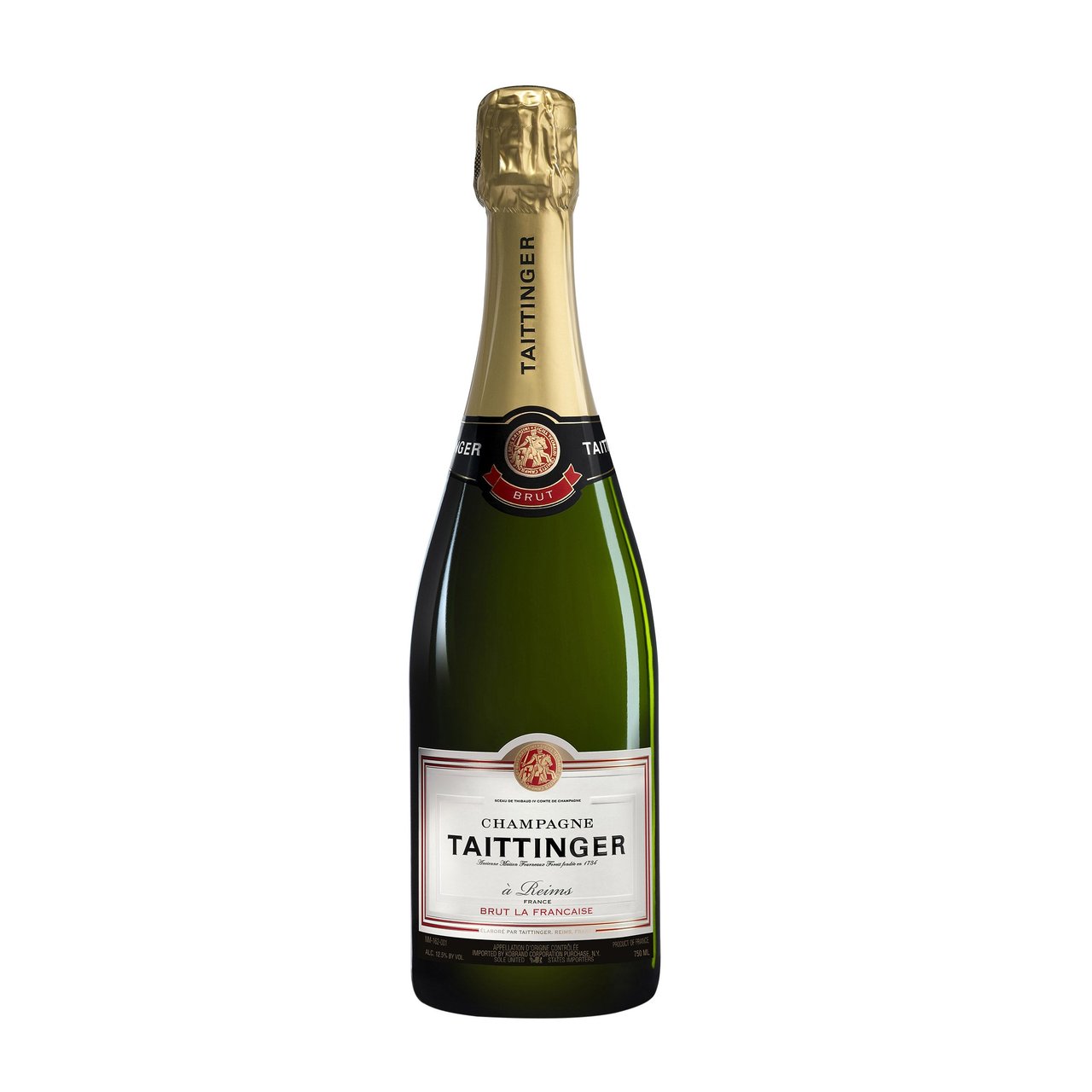 Taittinger Brut La Francaise Champagne France 750 ML