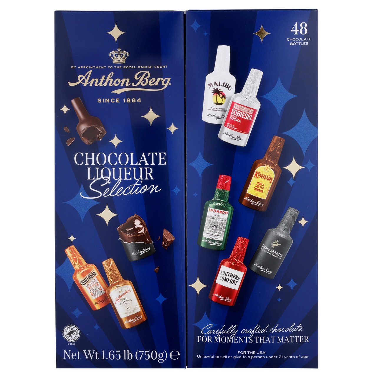ANTHON BERG CHOCOLATE LIQUEURS 48 CT - Image 1