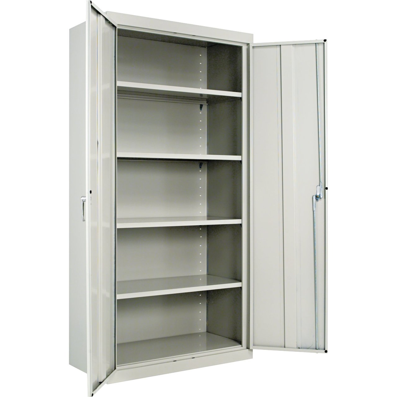 Alera 72" Storage Cabinet ALECM7218LG Gray - Image 1