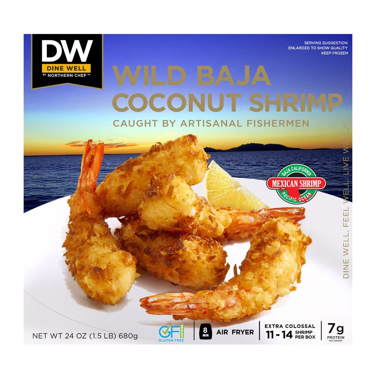 Royal Asia Wild Baja Coconut Shrimp, 16 Count, 24 oz - Image 1