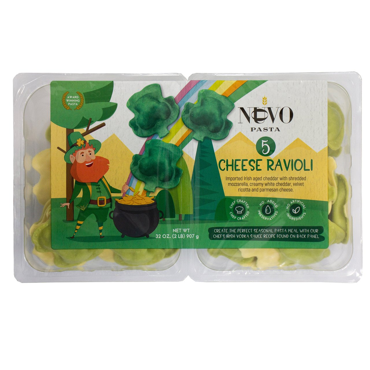 Nuovo Shamrock Ravioli 2/16 oz - Image 1