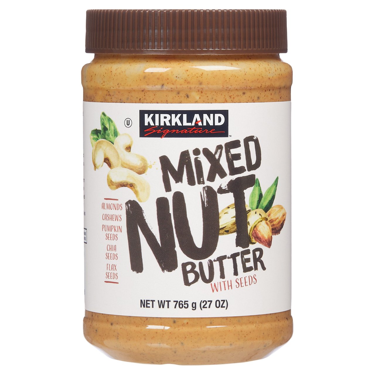 Kirkland Signature Mixed Nut Butter 27 Ounce Jar - Image 1