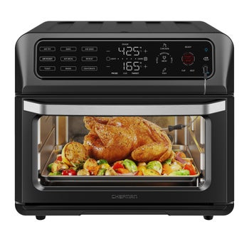 Chefman ExacTemp 20 Qt Countertop Oven + Air Fryer with Probe Thermometer