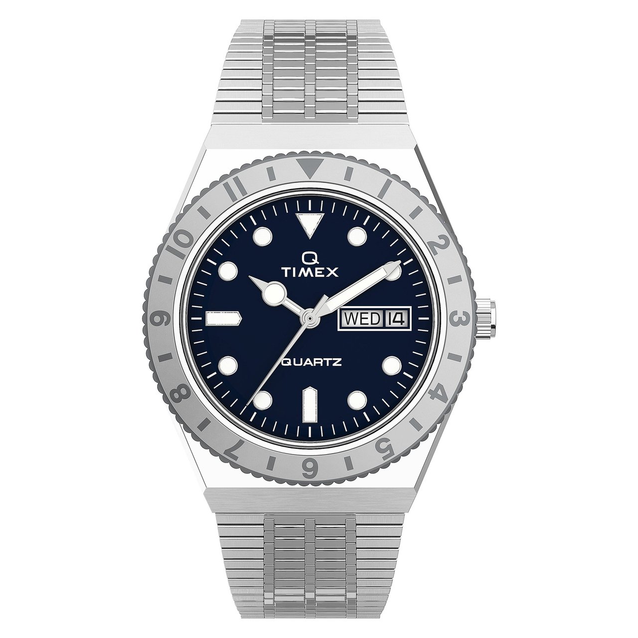 Timex Q Stainless Steel Case Quartz Ladies Watch - Image 1