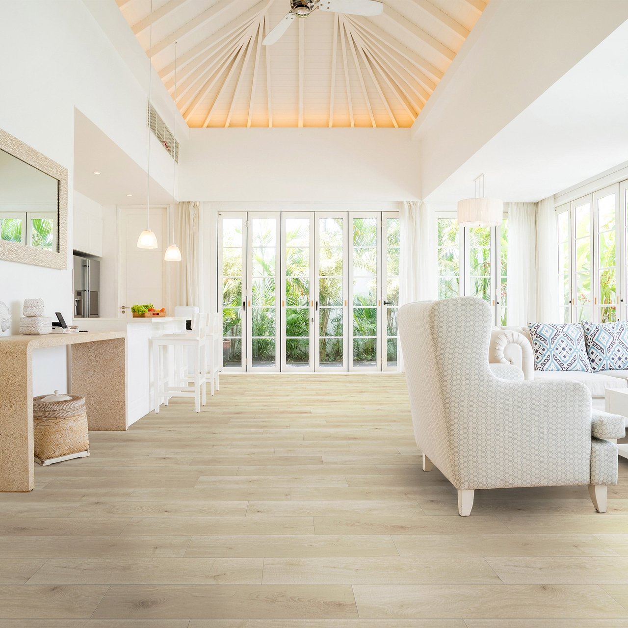 Shaw Matrix 8mm Vinyl Plank Floor Newland Oak - Image 1