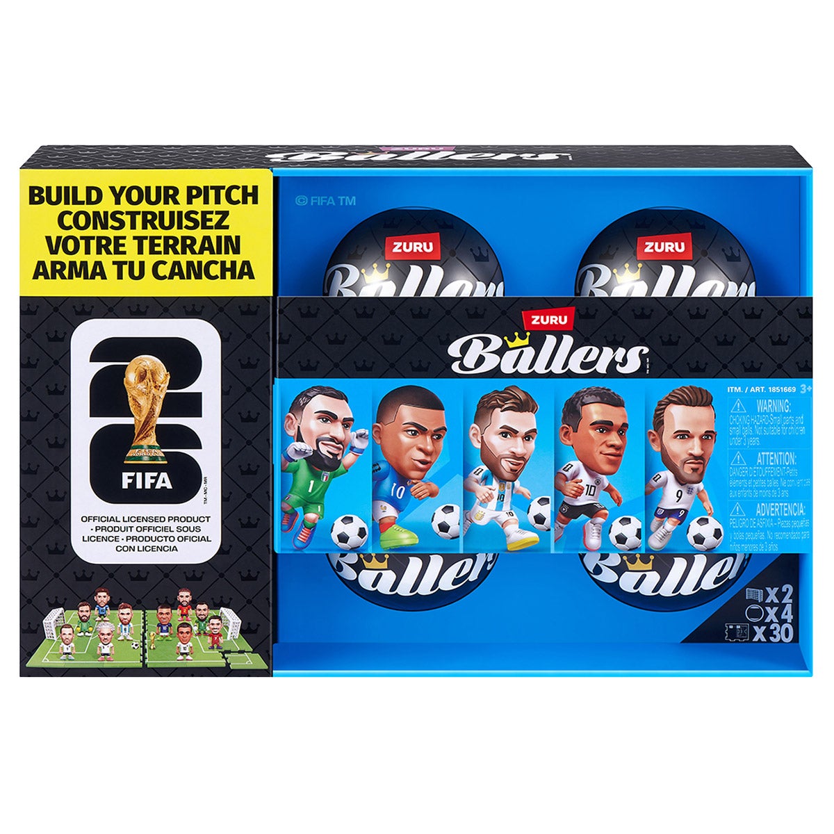 ZURU FIFA World Cup 2026 Ballers Series 1 - 4 Pack - Image 1