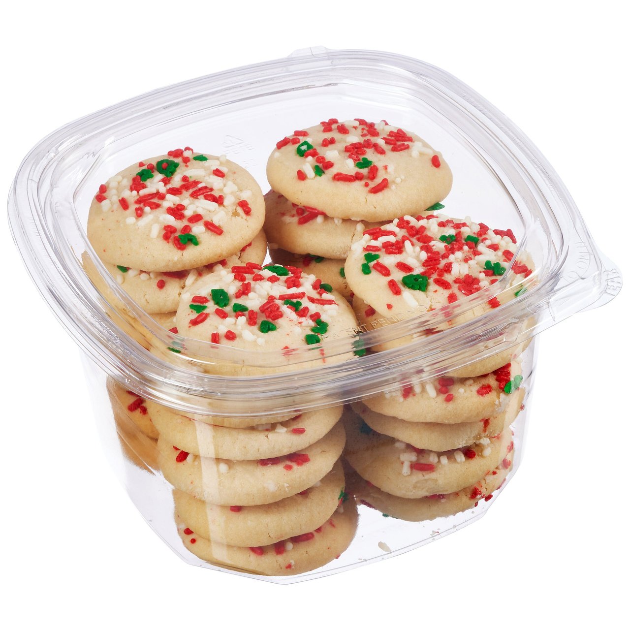 Christmas Sugar Cookie with Sprinkles 24 Count - Image 1