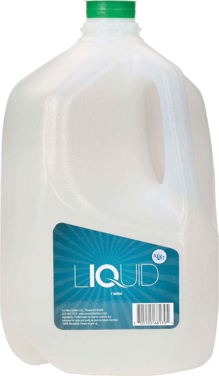 Sun West Drinking Water, 1 Gallon, 6 ct