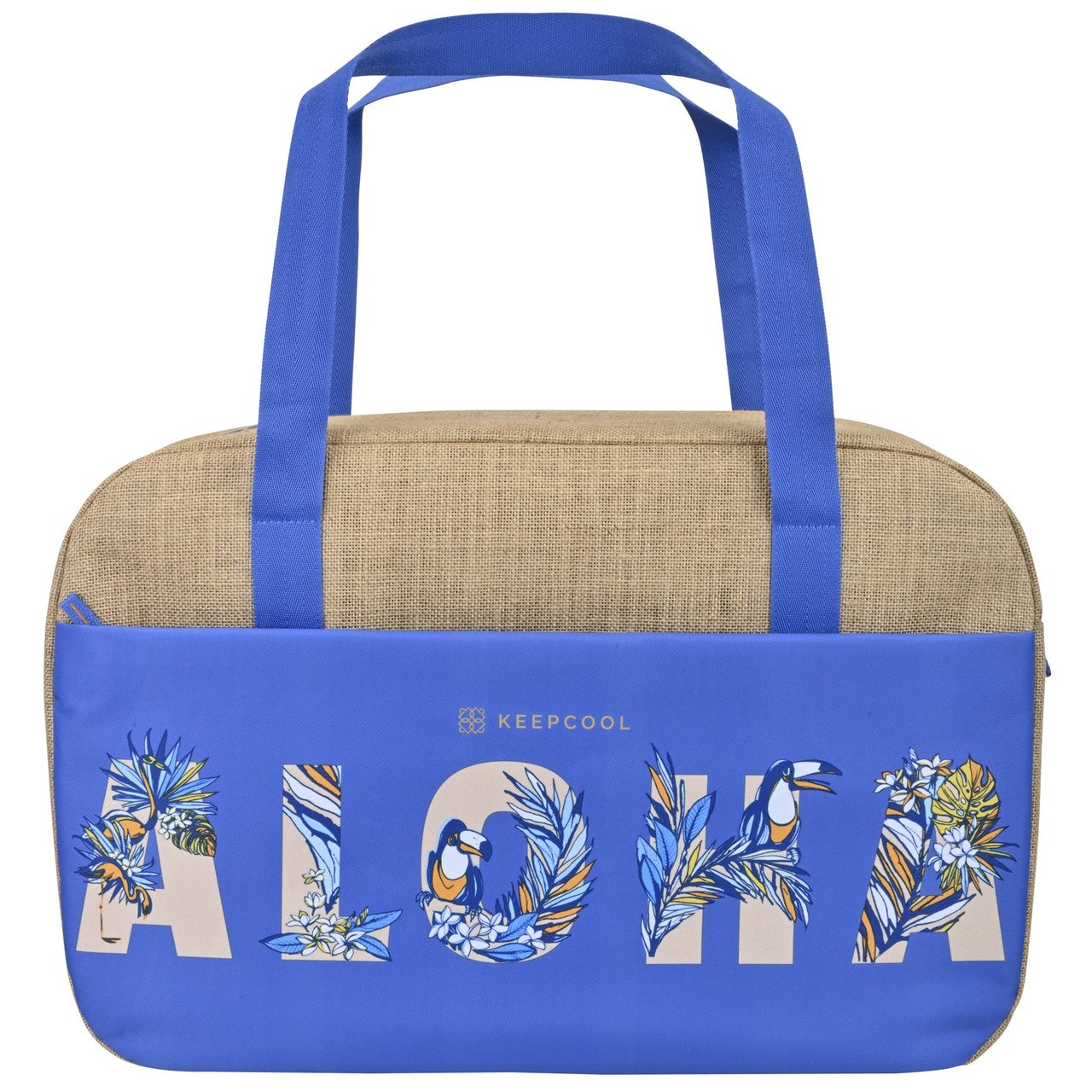 KEEP COOL TOUCAN HAWAIIAN PRINT SOFT INSULATED COOLER BAG - Image 1