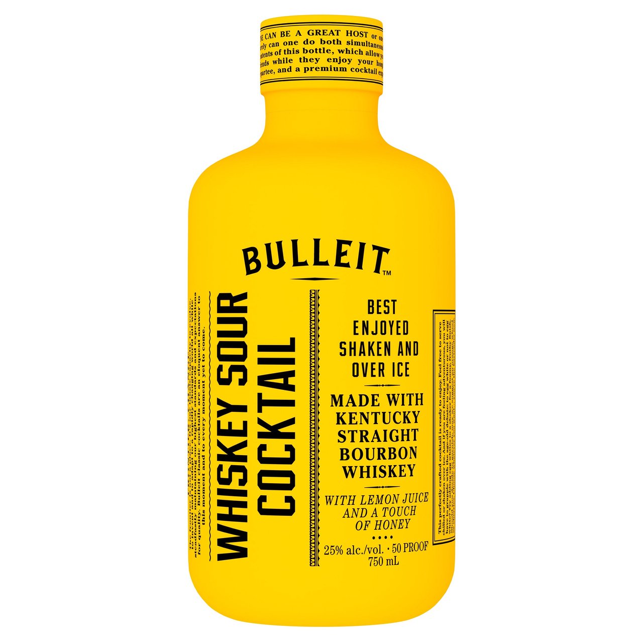 Bulleit Whiskey Sour Ready-to-Drink Cocktail, 750mL