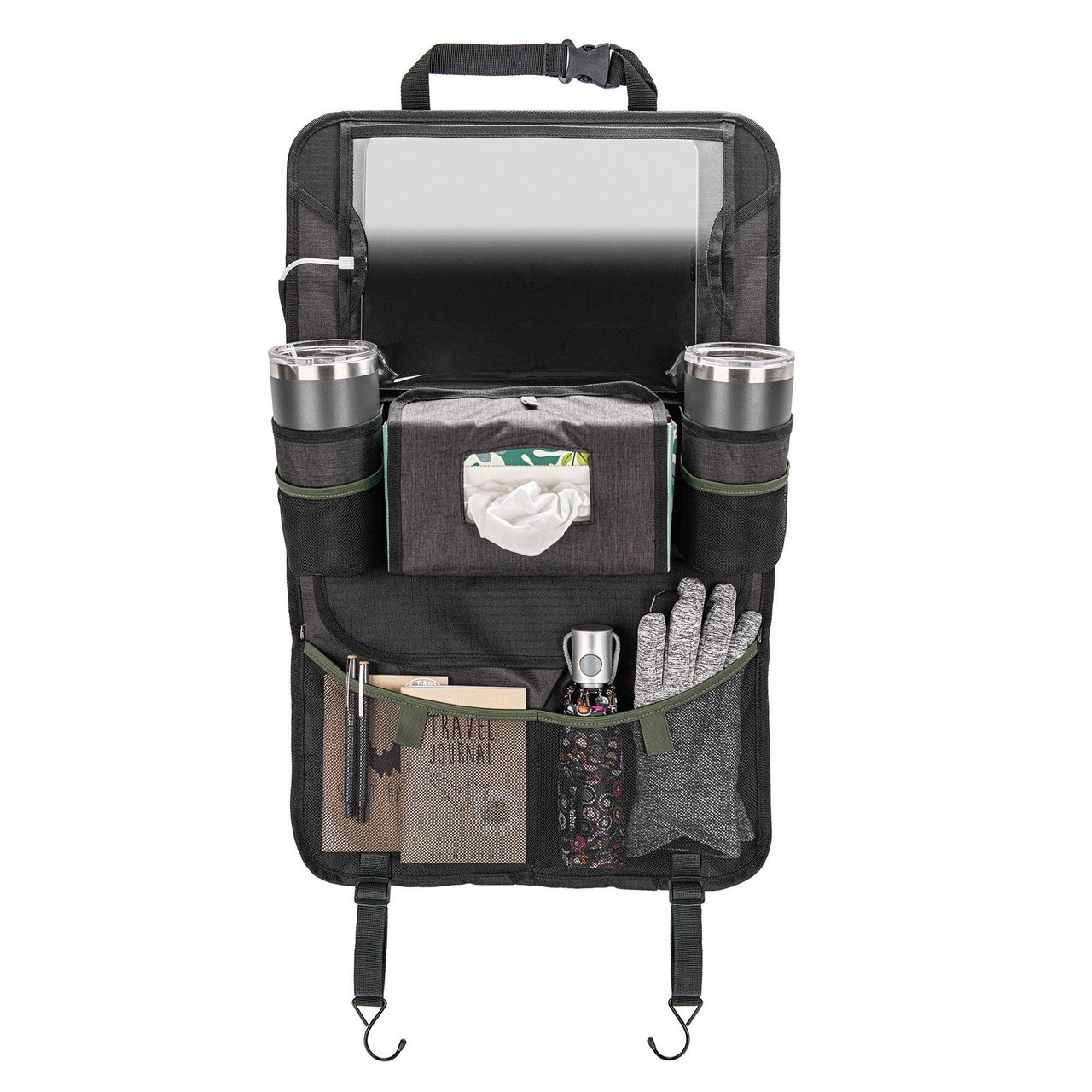 TrekTerra Back Seat Organizer 2-Pack (#1883759) - $14.97 (down