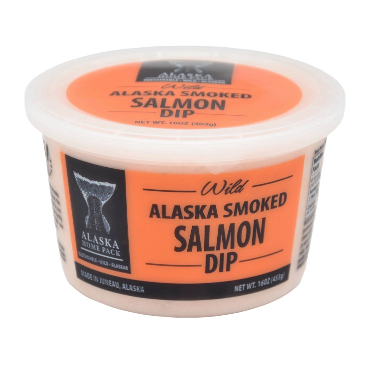 Alaska Glacier Wild Smoked Salmon Dip 16 oz - Image 1