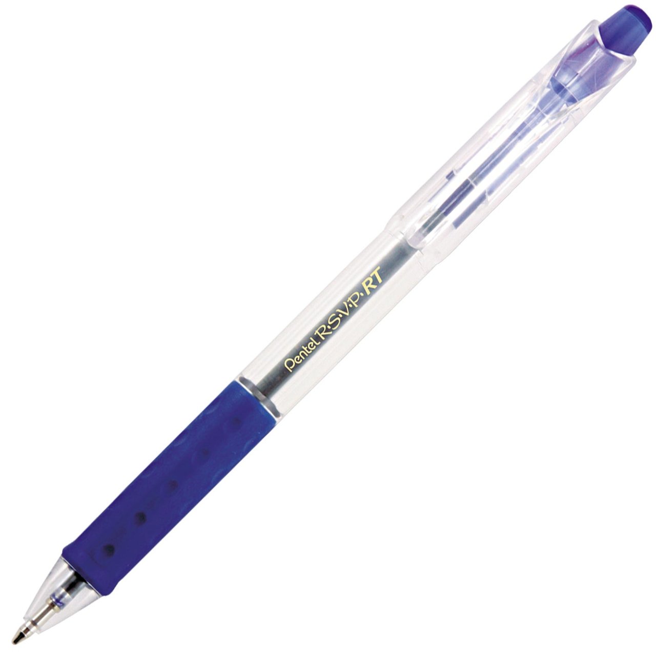 Pentel R.S.V.P. RT Ballpoint Pen, Blue, 24 CT