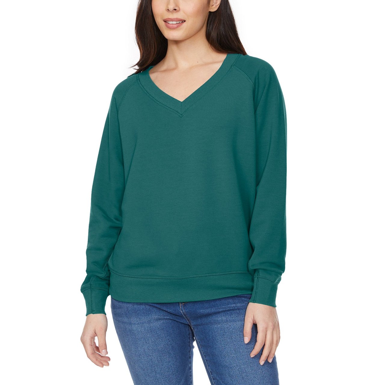 Buffalo Women's Fleece V-Neck Pullover - Image 1