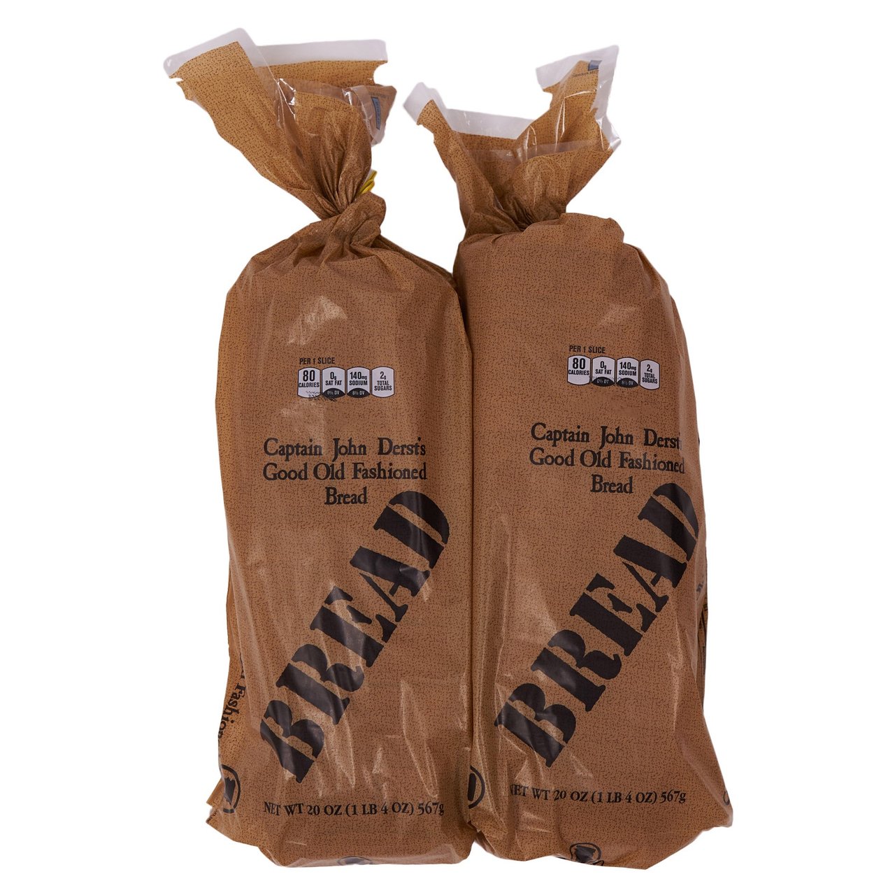 Captain John Derst's Old Fashioned White Bread, 2/20 oz - Image 1