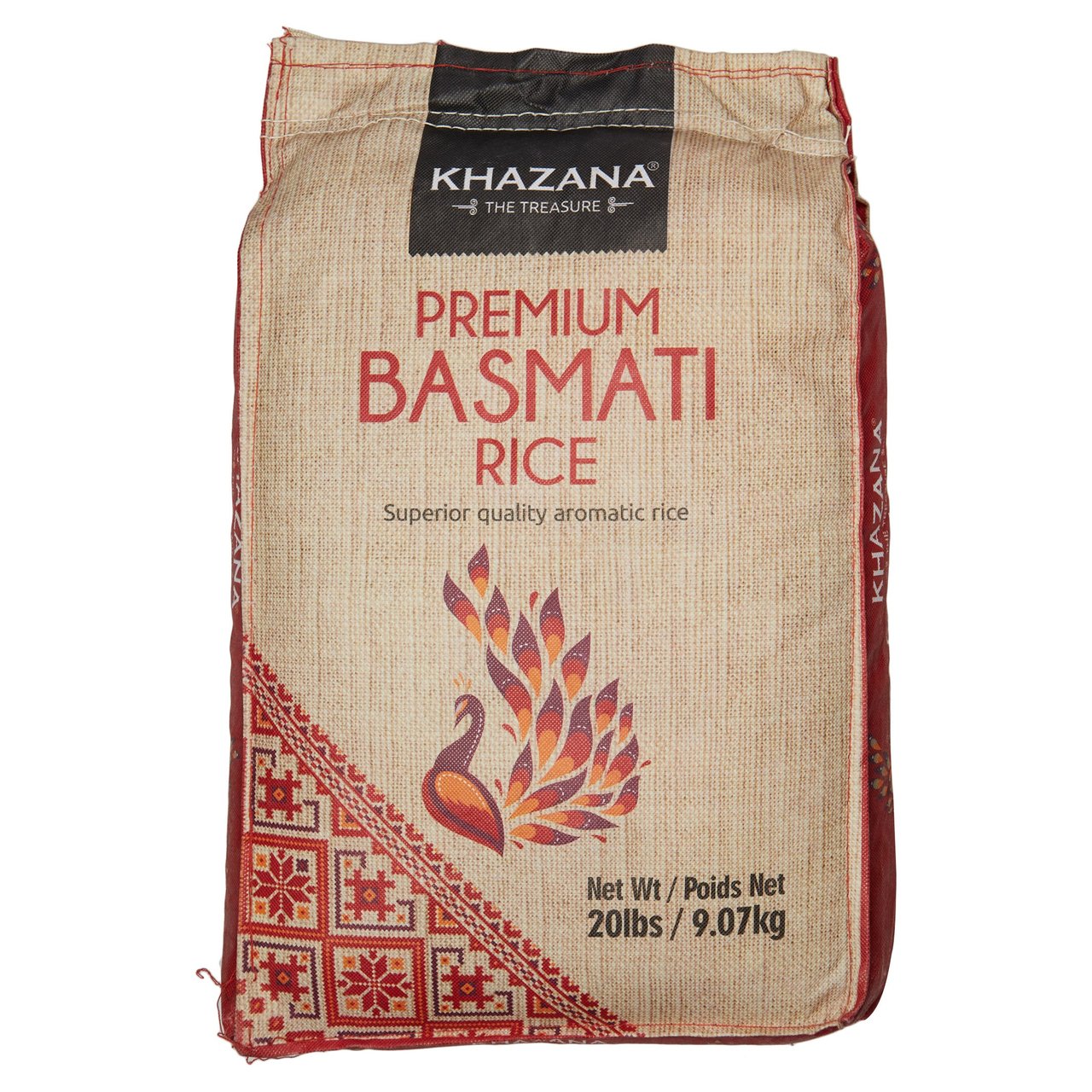 Khazana Premium Basmati Rice, 20 Pounds - Image 1