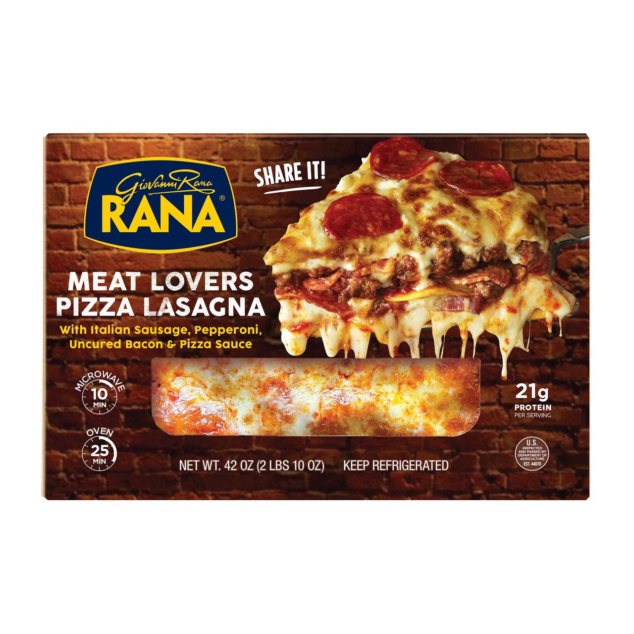 Rana Meat Lover's Lasagna 42 Ounces - Image 1