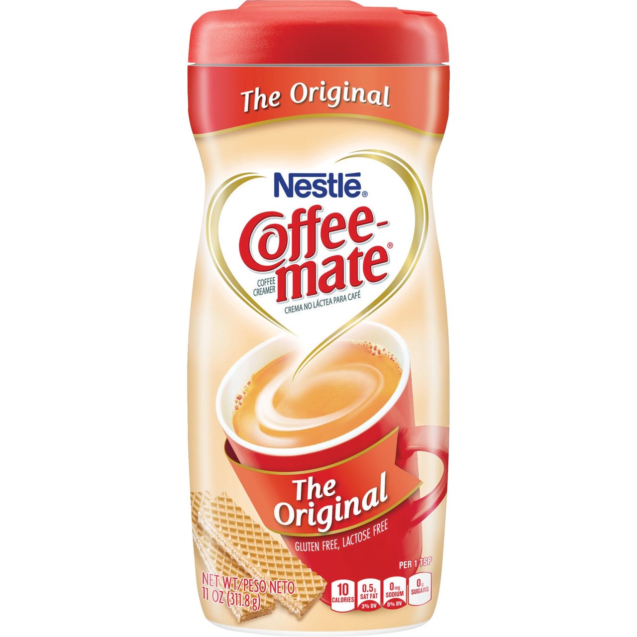Nestlé Coffee-mate Powdered Creamer, Original, 11 oz, 8-Count - Image 1
