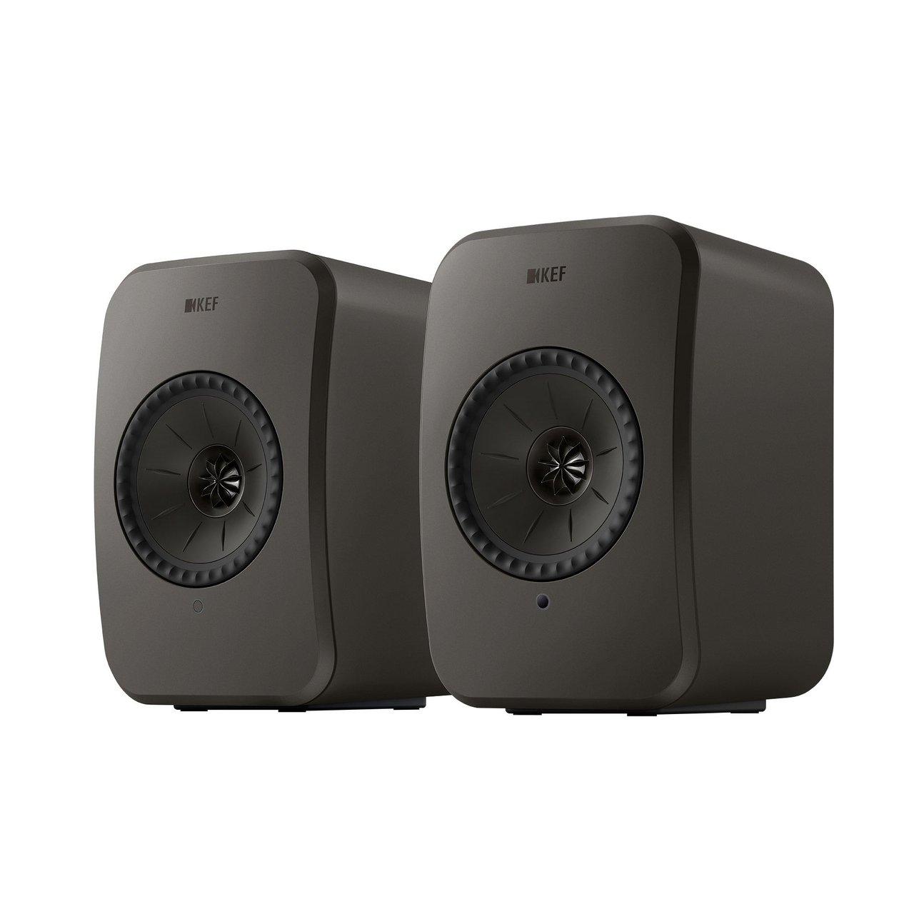 KEF LSX II LT Wireless Bookshelf Speaker Pair - Graphite Grey - Image 1
