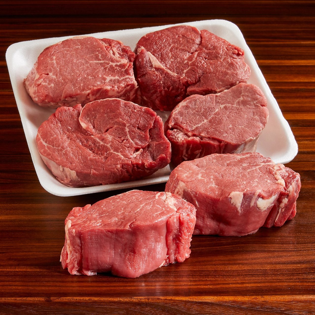 Beef Loin Tenderloin Steak - Filet Mignon, Per Lb. (#33605