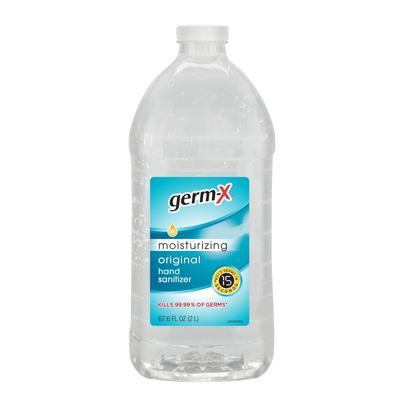Germ-X Hand Sanitizer 67.6 oz (2 Ltr) with Pump Cap - Image 1