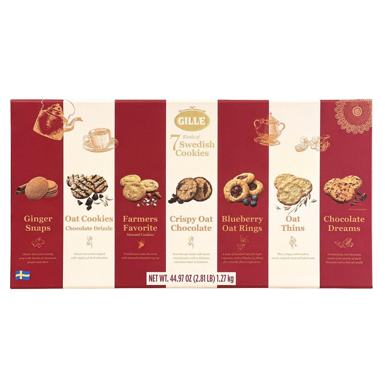 Gille Swedish Cookies 42.2 oz - Image 1