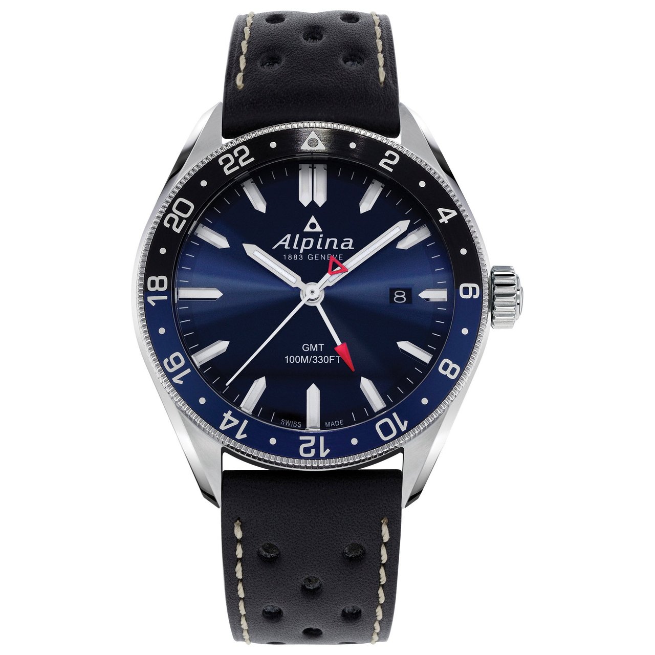 Alpina Alpiner Stainless Steel Quartz Men's Watch - Image 1
