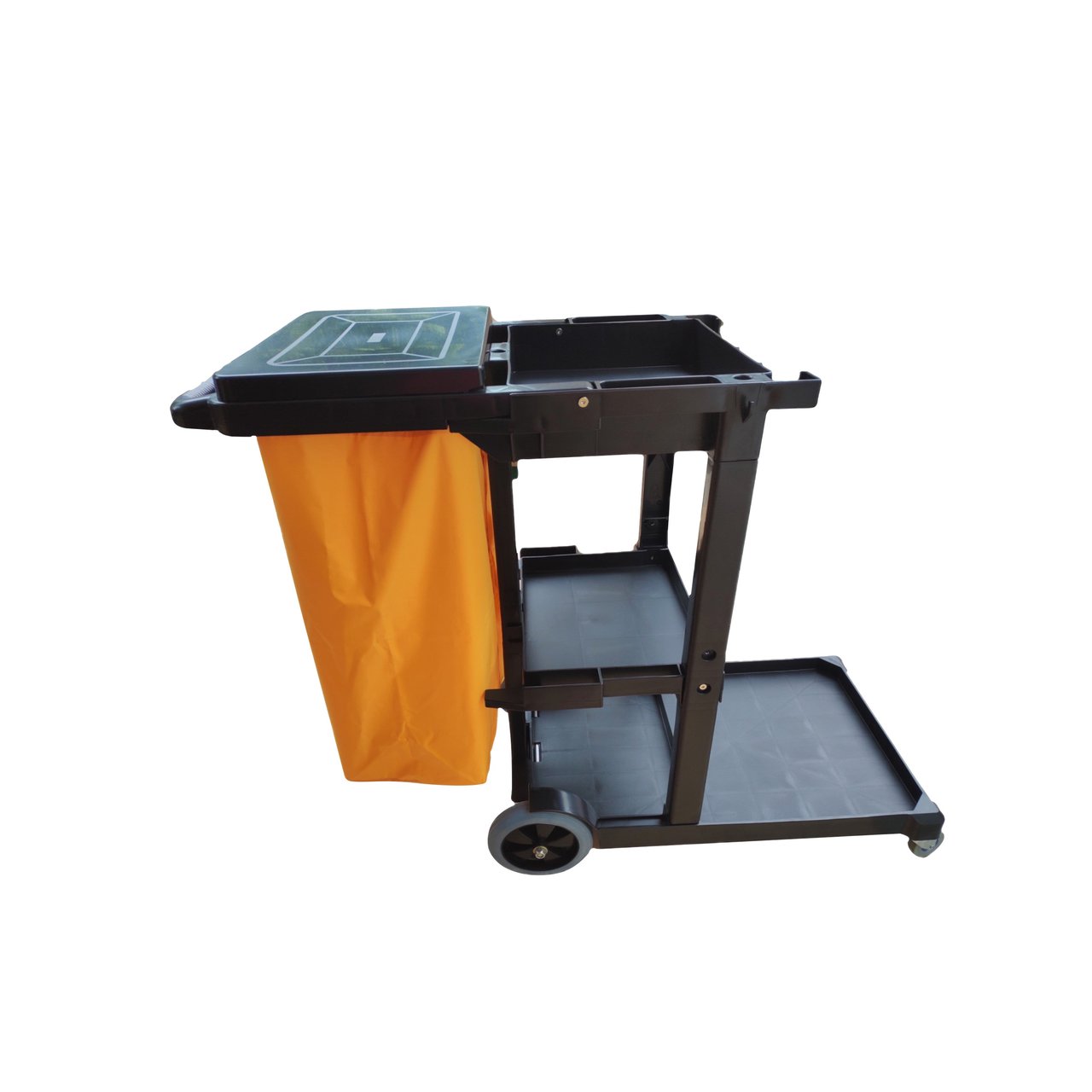 Simpli-Magic Janitorial Cart with Bag - Image 1