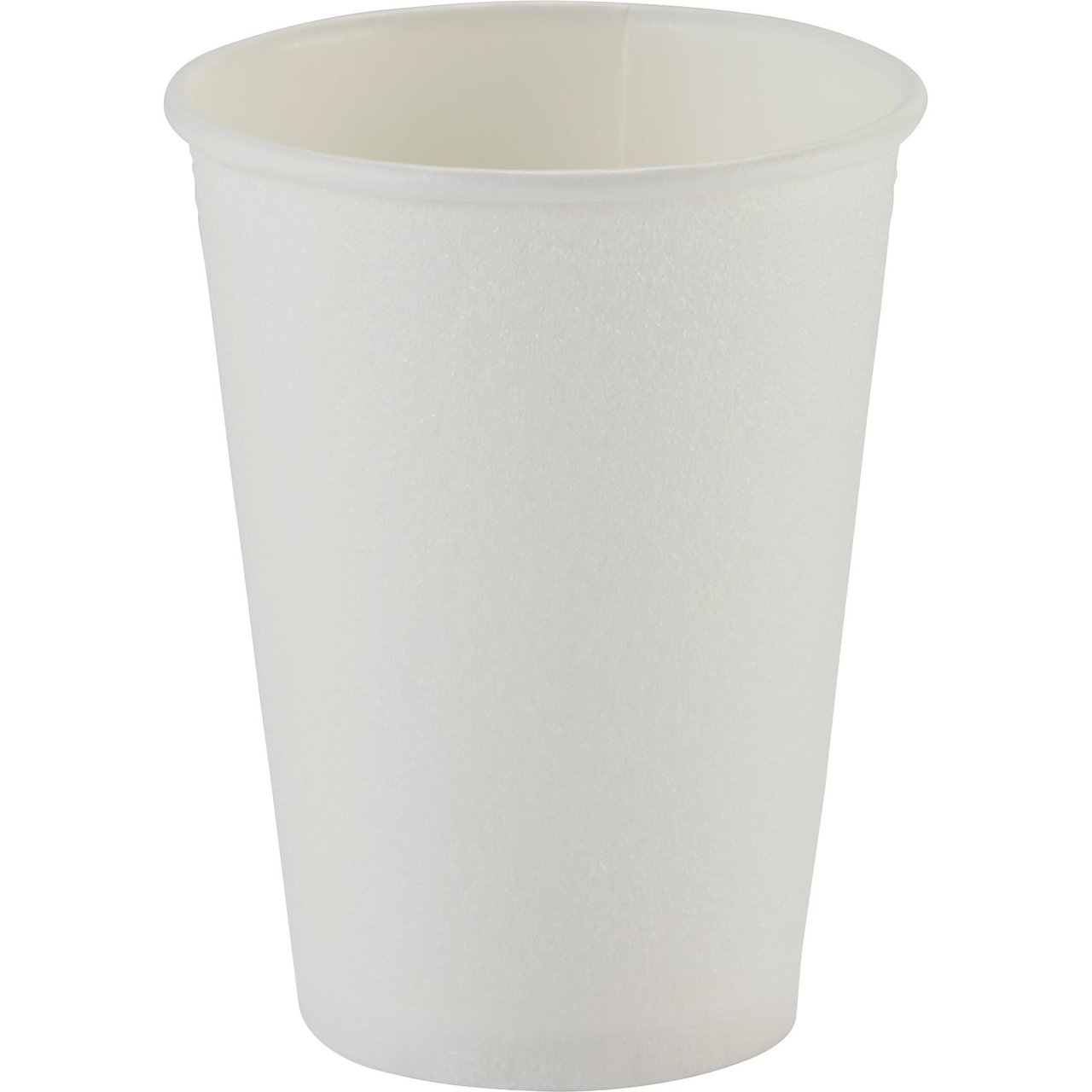 Dixie PerfecTouch 12 oz Hot/Cold Paper Cups, White, 1000 Count (DXE5342W) - Image 1